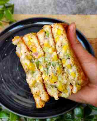 Cheese Corn Sandwitch