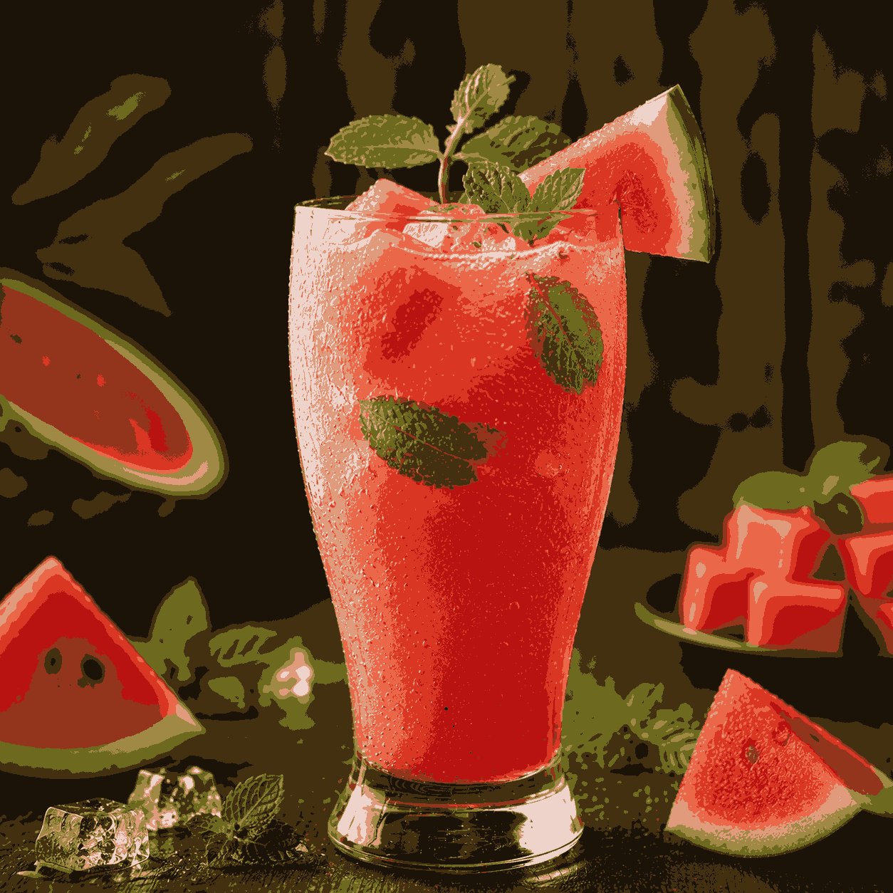 Water melon Mojito