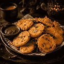 Aloo Pakoda Platter