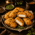 Paneer Pakoda Platter