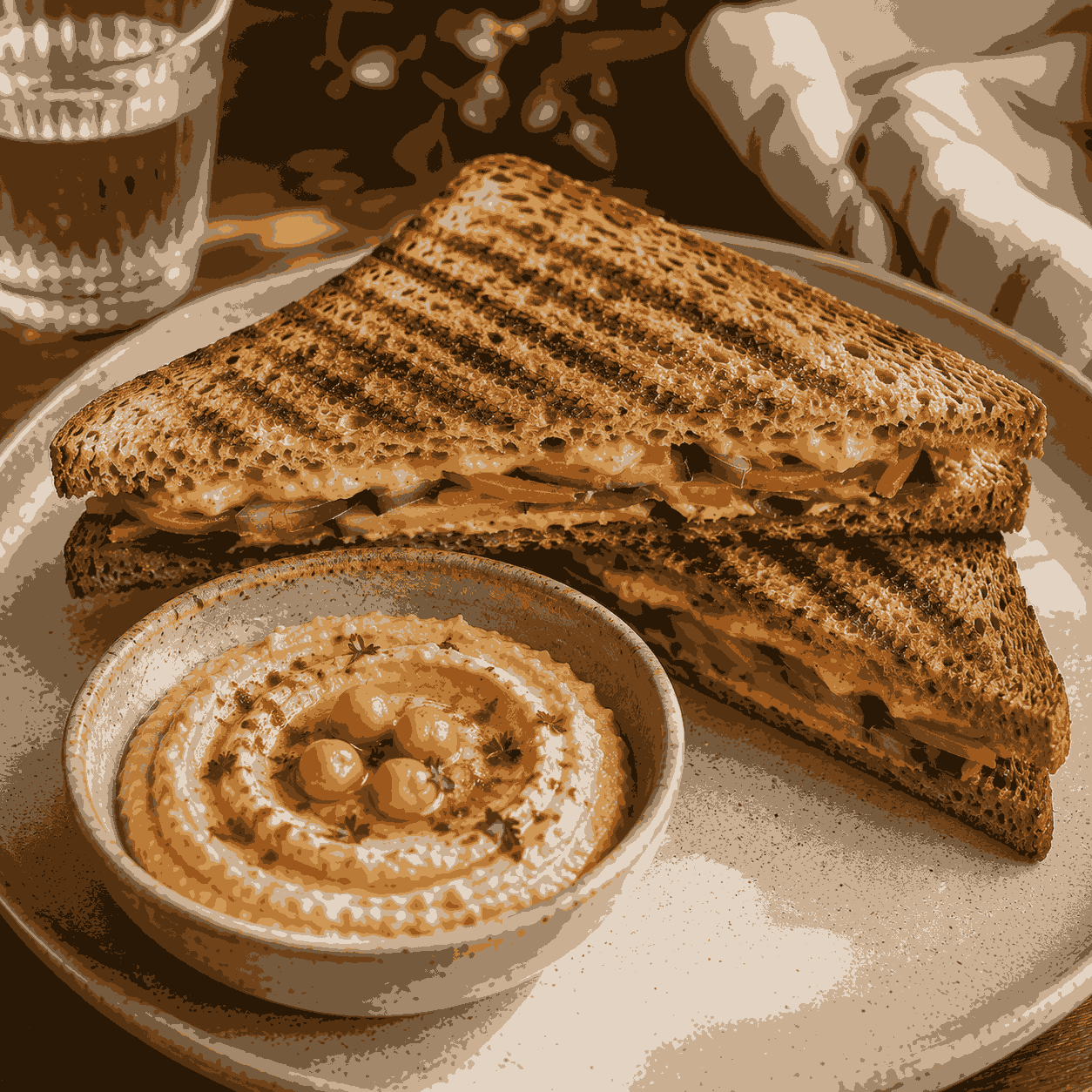 Hummas Sandwich
